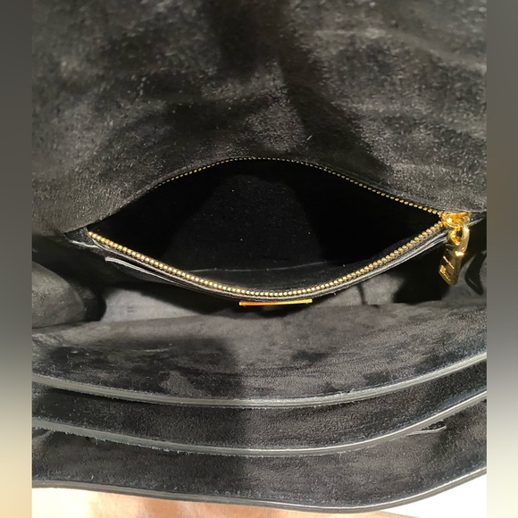 Miu Miu Black Madras Leather Handbag - Picture 7 of 10